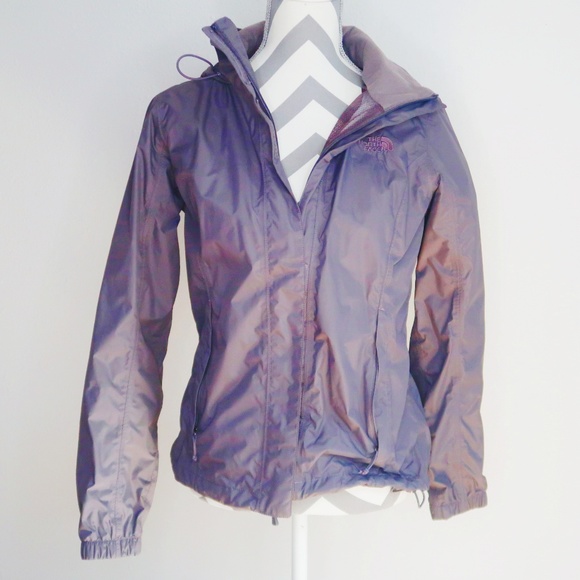 The North Face Jackets & Blazers - The North Face gray hooded rain jacket